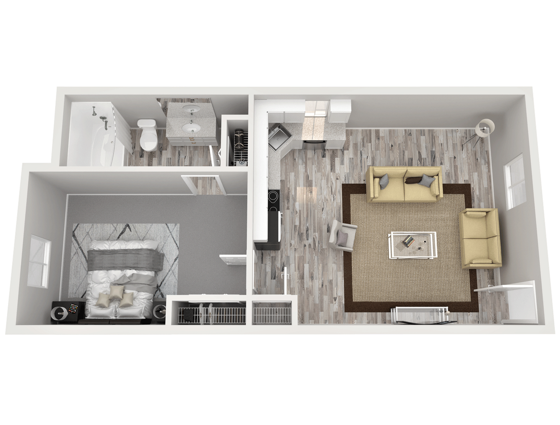 Floor Plan - Studio