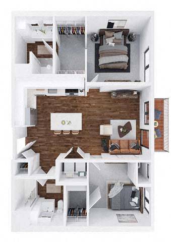 Floor Plan - Clyde (BLDG I)