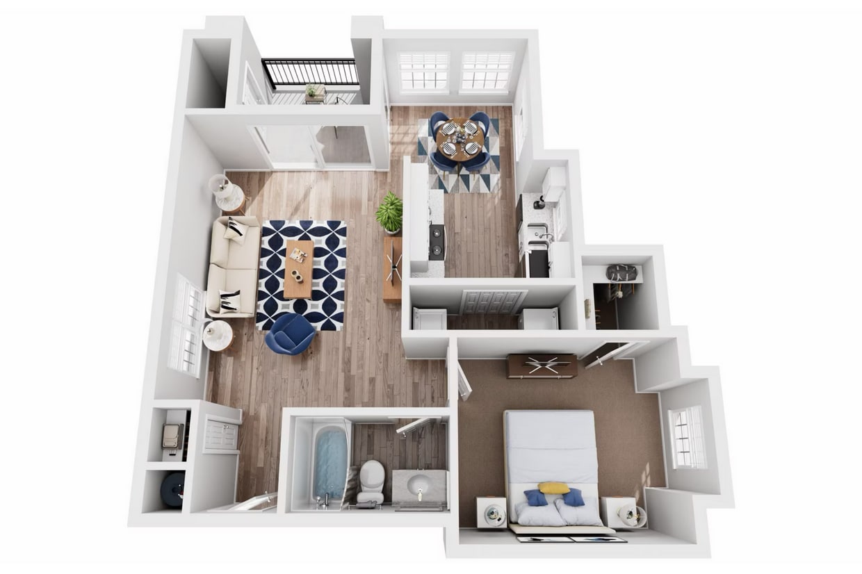 Floor Plan - The Riviera