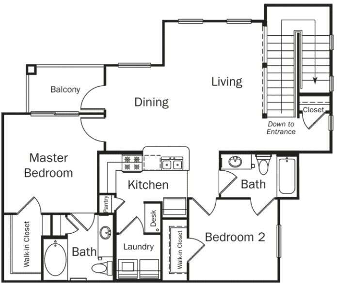 Floor Plan - Lacoste