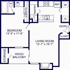 Floor Plan - 1A