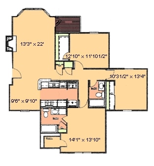 3 BR/2 BA - Fairfield