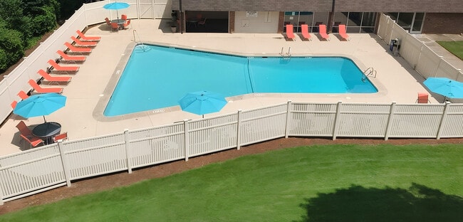 Pointe Pool Aerial - The Pointe